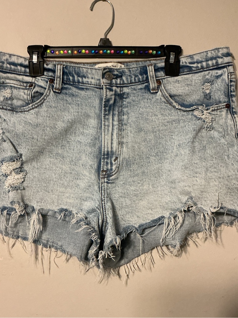 Abercrombie & Fitch Mom Short High Rise